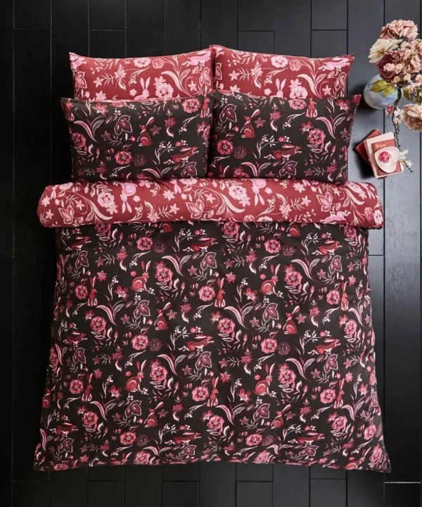 Bedding<Joe Browns Woodland Brushed Cotton Reversible Bed Set